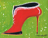 Holiday Flair Christmas Card - John Gascot, Latin Pop Shop