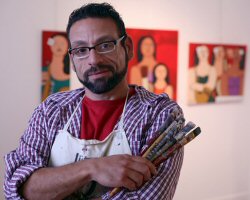 John Gascot, Co-founder, Latin Pop Shop, Inc. Photo by James Cullum, The Lorton Patch